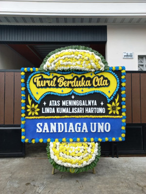 Papan Bunga Duka di Sukapada